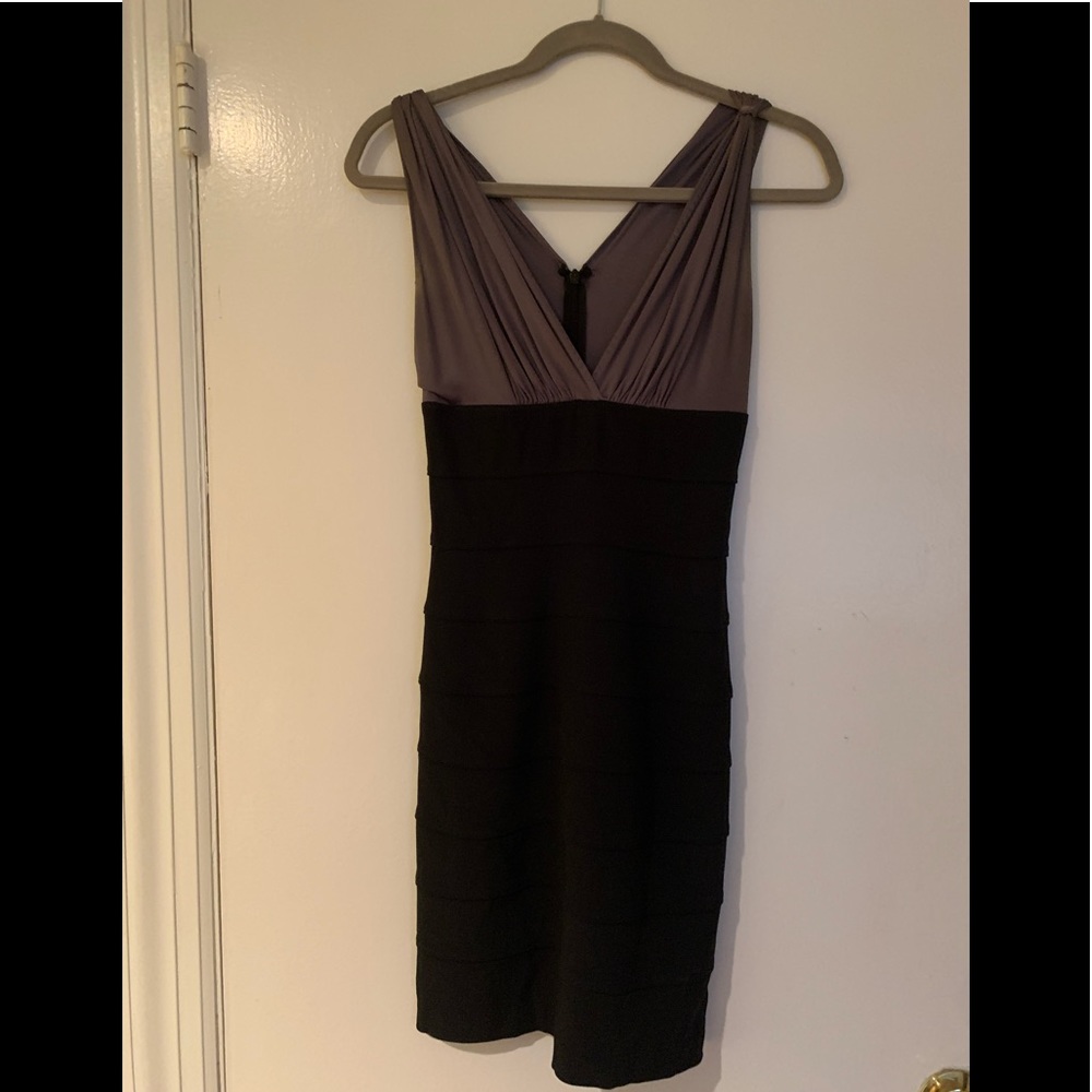 Maria Bianca Nero black/slate cocktail dress
